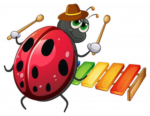 ladybug-playing-xylophone-white-background_1308-44094