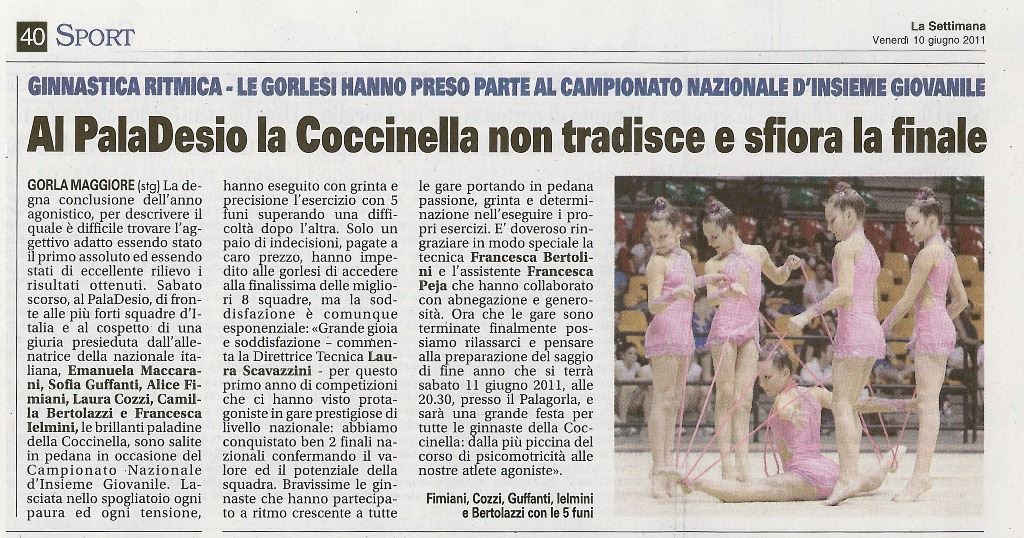 2011_06_10_Articolo-La_Settimana-NazInsiemeGiovanile-Desio