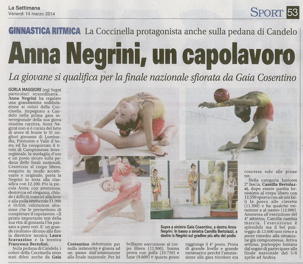 20140314_LaSettimanadiSaronno-InterrCat-Candelo